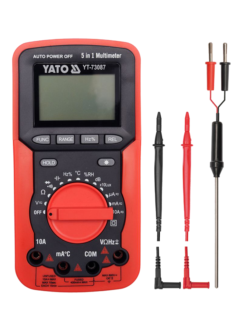 5 IN 1 AUTORANGING DIGITAL MULTIMETER