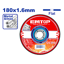 Abrasive metal  cutting disc set