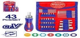 43 Pcs screwdriver bit set