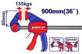 مربط نجارين اتوماتيك عريض 36 ” يتحمل لغايه kgs135 | عدد يدوية | معدات صناعية